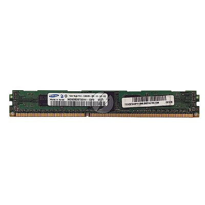 Memória RAM Samsung M392B2873EH1-CH9: DDR3, 1GB, 1Rx8, 1333R, RDIMM, VLP