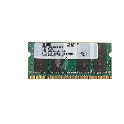 Memória RAM Smart M470T2953CZ3-CD5: DDR2, 1GB, 2Rx8, 533, SODIMM