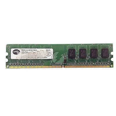 Memória RAM HBS HB2DU001GEH8CMB08: DDR2, 1GB, 1Rx8, 800U, UDIMM