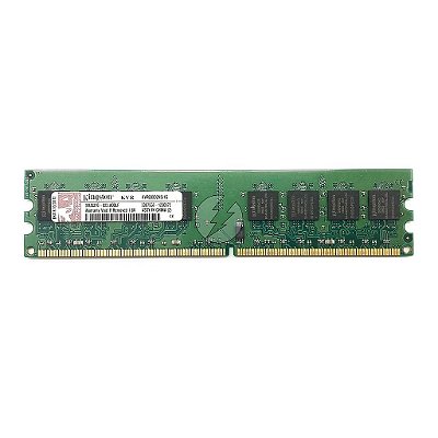 Memória RAM Kingston KVR800D2N5/1G Chip Kingston: DDR2, 1GB, Rx, 800, UDIMM