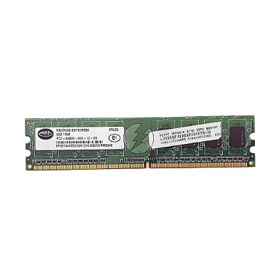 Memória RAM HBS HB2DU001GEP8EMB08: DDR2, 1GB, 1Rx8, 800U, UDIMM