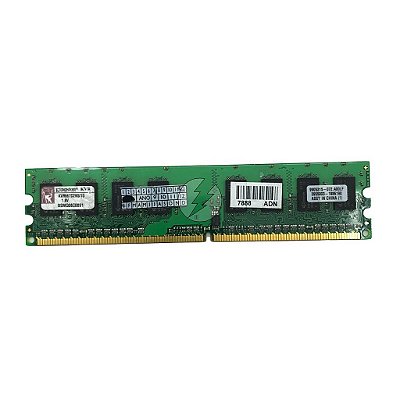 Memória RAM Kingston KVR667D2N5/1G Chip Qimonda: DDR2, 1GB, 667, UDIMM