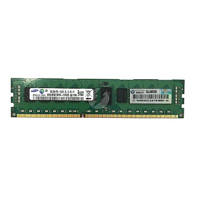 Memória RAM Samsung M393B5673FH0-CH9 N396DP1 500202-061: DDR3, 2GB, 2Rx8, 1333R, RDIMM