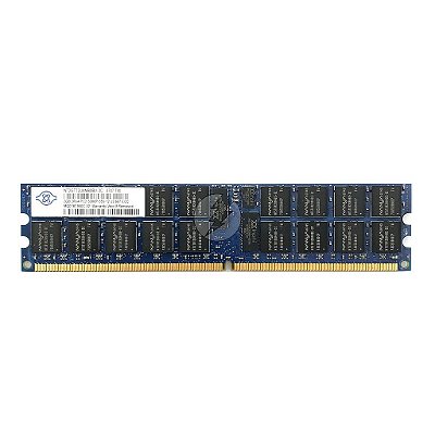 Memória RAM Nanya NT2GT72U4NB0BV-3C: DDR2, 2GB, 2Rx4, 667, RDIMM