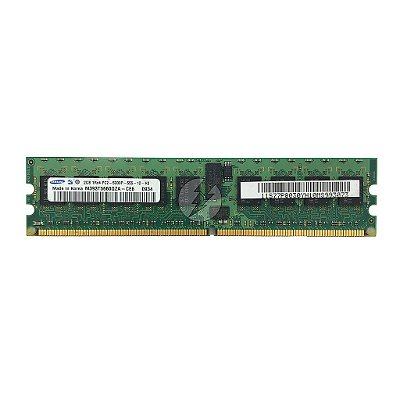 Memória RAM Samsung M393T5660QZA-CE6: DDR2, 2GB, 1Rx4, 667P, RDIMM