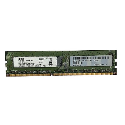 Memória RAM SMART M391B5673FH0-CH9 810H 500209-961 43X5291 44T1573: DDR3, 2GB, 2Rx8, 1333MHz, 10600E, ECC UDIMM