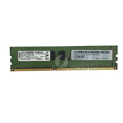 Memória RAM SMART M391B5773DH0-YK0 E23D04G: DDR3L, 2GB, 1Rx8, 1600E, ECC UDIMM