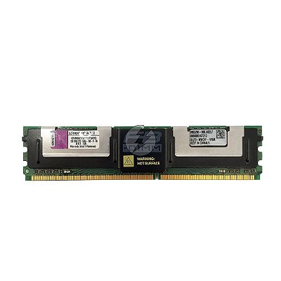 Memória RAM Kingston KVR667D2D8F5/2G: DDR2, 2GB, 2Rx8, 667E, FBDIMM