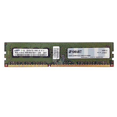 Memória RAM Samsung M391B5673EH1-CH9 J160C: DDR3, 2GB, 2Rx8, 1333E, ECC UDIMM