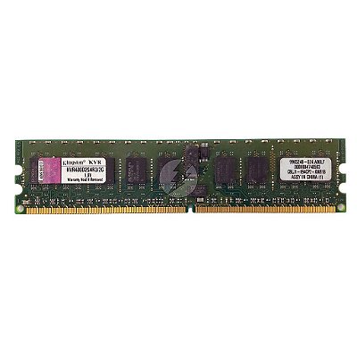 Memória RAM Kingston KVR400D2S4R3/2G Chip Micron: DDR2, 2GB, 1Rx4, 400, RDIMM
