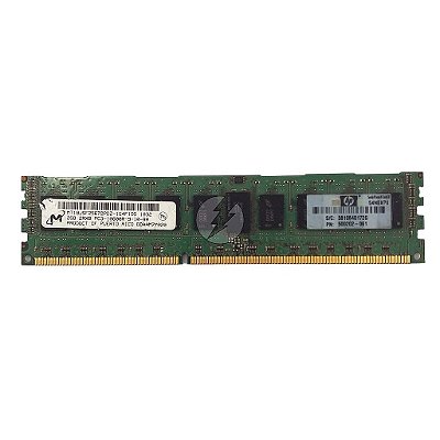 Memória RAM Micron MT18JSF25672PDZ-1G4F1 500202-161 500202-261: DDR3, 2GB, 2Rx8, 1333R, RDIMM