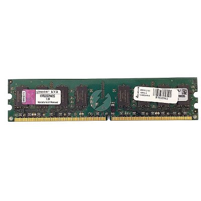 Memória RAM Kingston KVR533D2N4/2G Chip Kingston: DDR2, 2GB, Rx, 533, UDIMM