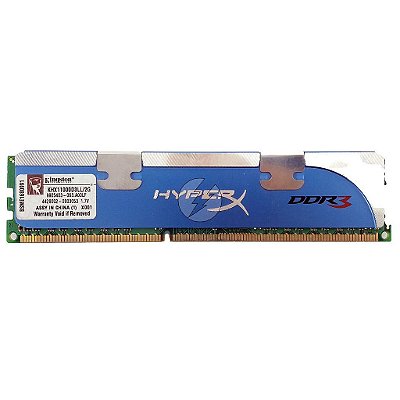 Memória RAM Kingston KHX11000D3LL/2G: DDR3, 2GB, 2Rx8, 1375, UDIMM
