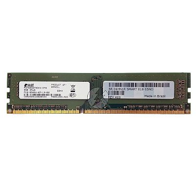 Memória RAM SMART M378B5673EH1-CF8 694H 06HN1R 41U6030 46R3323: DDR3, 2GB, 2Rx8, 1066U, UDIMM