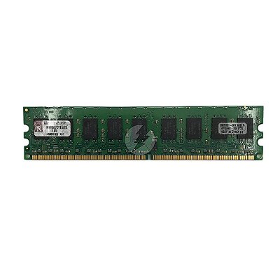 Memória RAM Kingston KVR667D2E5/2G Chip hynix: DDR2, 2GB, Rx, 667, ECC UDIMM