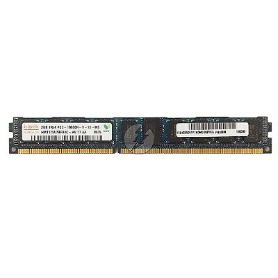 Memória RAM Hynix HMT125V7BFR4C-H9: DDR3, 2GB, 1Rx4, 1333R, RDIMM, VLP