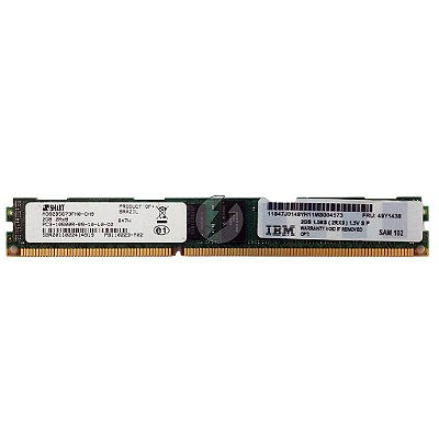 Memória RAM Smart M392B5673FH0-CH9 49Y1438 847H: DDR3, 2GB, 2Rx8, 1333R, RDIMM, VLP