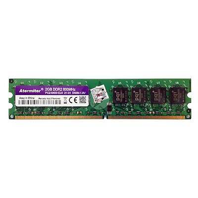 Memória RAM Atermiter Chip Pqi: DDR2, 2GB, Rx, 800, UDIMM