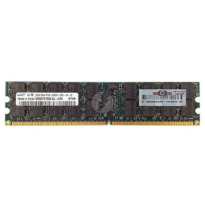 Memória RAM Samsung M393T5750EZA-CE6 405476-051: DDR2, 2GB, 2Rx4, 667P, RDIMM