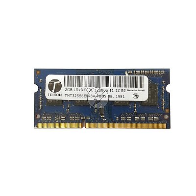 Memória RAM Teikon TMT325S6EFR8A-PBHS: DDR3L, 2GB, 1Rx8, 1600S, SODIMM