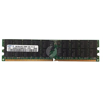 Memória RAM Samsung M393T5750BY3-CCC: DDR2, 2GB, 2Rx4, 333R, RDIMM