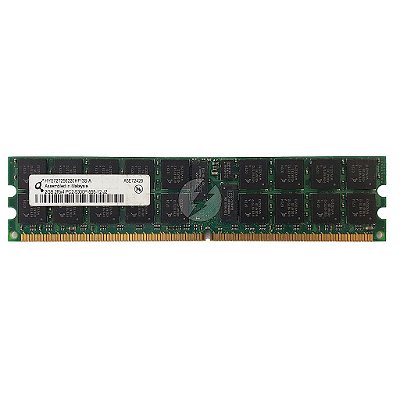 Memória RAM Qimonda HYS72T256220HP-3S-A B 405476-051: DDR2, 2GB, 2Rx4, 667P, RDIMM