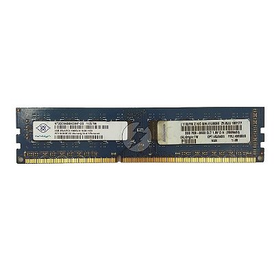 Memória RAM Nanya NT2GC64B8HC0NF-CG 41U6030 46R3323: DDR3, 2GB, 2Rx8, 1333U, UDIMM