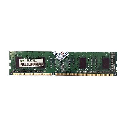 Memória RAM Ekotech Chip Corsair: DDR3, 2GB, Rx, 1333, UDIMM