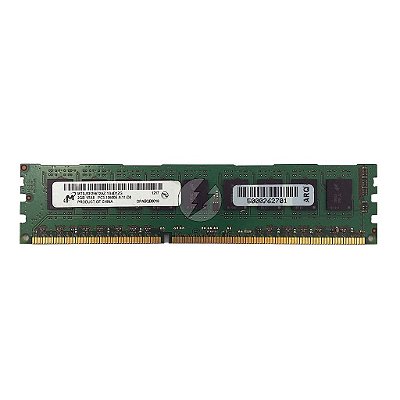Memória RAM Micron MT9JSF25672AZ-1G4D1ZG: DDR3, 2GB, 1Rx8, 1333E, ECC UDIMM