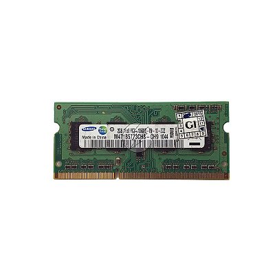 Memória RAM Samsung M471B5773CHS-CH9: DDR3, 2GB, 1Rx8, 1333, SODIMM
