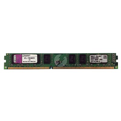 Memória RAM Kingston KTL-TCM58B/2G Chip Hynix: DDR3, 2GB, Rx, 1066, UDIMM, VLP
