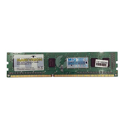 Memória RAM MarkVision MVD32048MLD-13: DDR3, 2GB, Rx, 1333, UDIMM