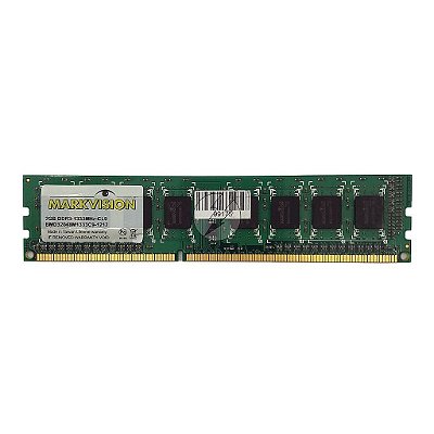 Memória RAM MarkVision BMD32048M1333C9-1212: DDR3, 2GB, Rx, 1333, UDIMM