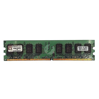 Memória RAM Kingston KVR667D2N5/2G-SP Chip Nanya: DDR2, 2GB, Rx, 667, UDIMM
