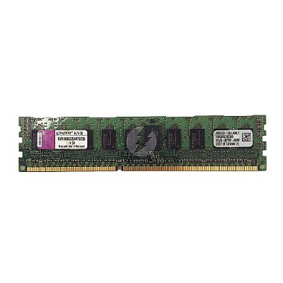 Memória RAM Kingston KVR1066D3S4R7S/2GI Chip Elpida: DDR3, 2GB, 1Rx4, 1066, RDIMM