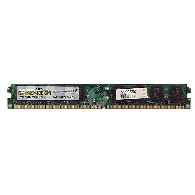 Memória RAM MarkVision MVMB2G48SOX16C5: DDR2, 2GB, Rx, 667, UDIMM, VLP