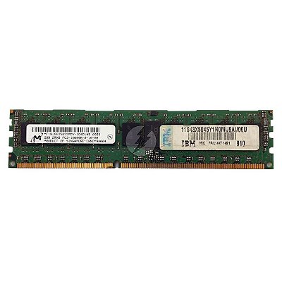 Memória RAM Micron MT18JSF25672PDY-1G4D1AB 44T1491: DDR3, 2GB, 2Rx8, 1333R, RDIMM