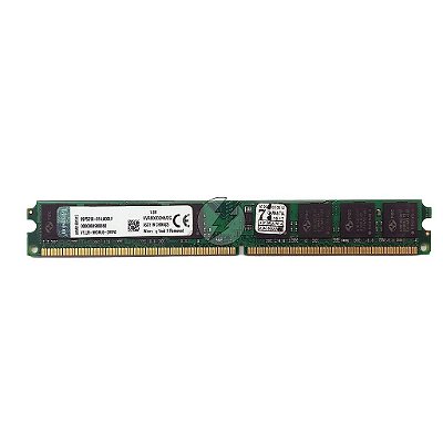 Memória RAM Kingston KVR800D2N6/2G Chip PSC: DDR2, 2GB, 800, 2Rx8, UDIMM, VLP