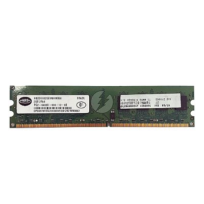 Memória RAM HBS HB2DU002GEM8HMB08 MM0053: DDR2, 2GB, 2Rx8, 800MHz, 6400U, UDIMM