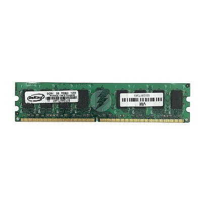 Memória RAM Deking: DDR2, 2GB, Rx, 800, UDIMM