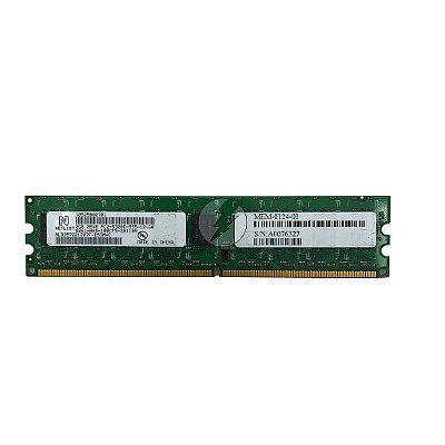 Memória RAM Netlist NLD257221207F-D53MHC: DDR2, 2GB, 2Rx8, 667E, ECC UDIMM