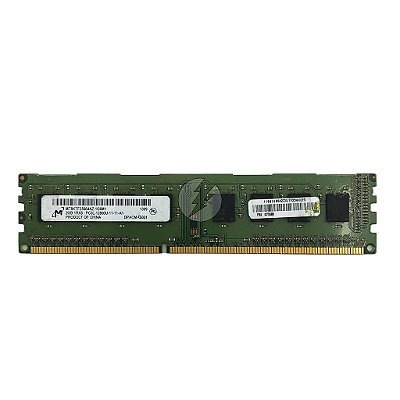 Memória RAM Micron MT8KTF25664AZ-1G6M1: DDR3L, 2GB, 1Rx8, 1600U, UDIMM