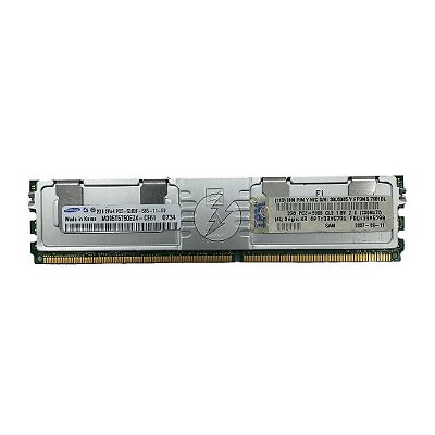 Memória RAM Samsung M395T5750EZ4-CE61 38L5905 39M5790: DDR2, 2GB, 2Rx4, 667MHz, 5300F, FBDIMM
