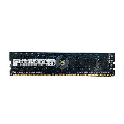 Memória RAM SK Hynix HMT325U6CFR8C-PB: DDR3, 2GB, 1Rx8, 1600U, UDIMM