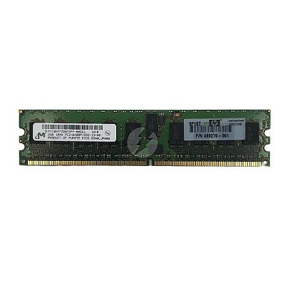 Memória RAM Micron MT18HTF25672PY-80EG1 499276-061: DDR2, 2GB, 1Rx4, 800MHz,6400P, RDIMM