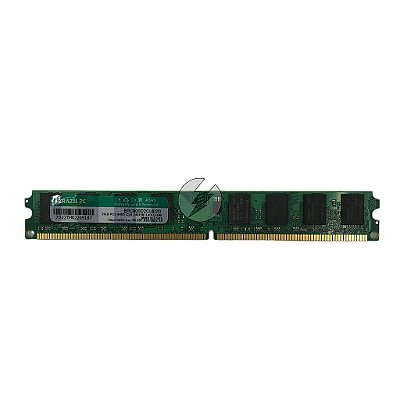 # Memória RAM Brazil PC BPC800D2CL6/2G Chip Hynix: DDR2, 2GB, 800, UDIMM, VLP