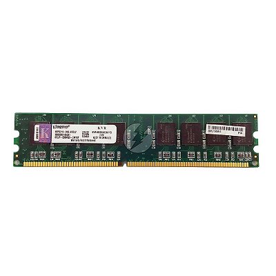 Memória RAM Kingston KVR400X64C3A/1G Chip Qimonda: DDR1, 1GB, 2Rx8, 400, UDIMM