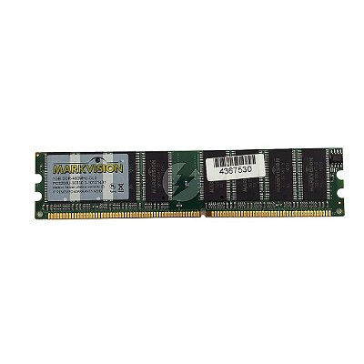 Memória RAM MarkVision: DDR1, 1GB, Rx, 400U, UDIMM