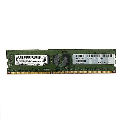Memória RAM SMART M393B5273CH0-YH9 R43C01G 49Y1425 0T6KGP: DDR3L, 4GB, 2Rx8, 1333R, RDIMM