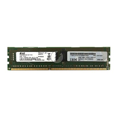 Memória RAM SMART M393B5270CH0-YH9 R43C02G 49Y1424: DDR3L, 4GB, 1Rx4, 1333R, RDIMM